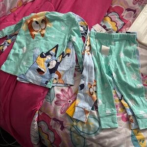 Baby Pajamas Bluey size 18 months BNWT